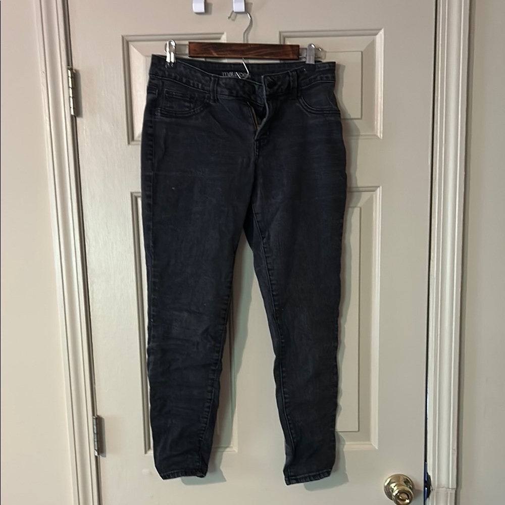 Maurices Black Skinny Jeans Classic Style